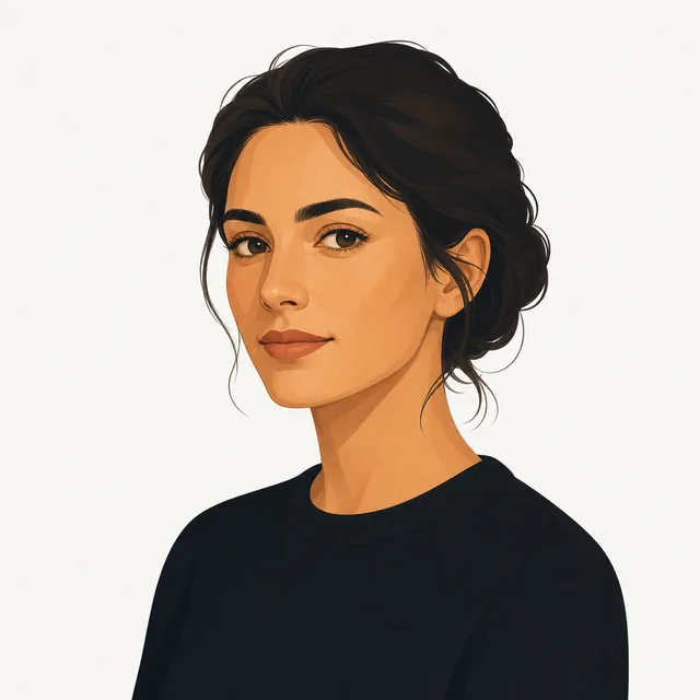 Illustrated portrait of Maya